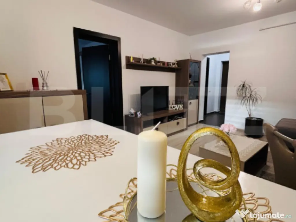 Studio premium 2 camere, parcare inclusă în Sânpetru 