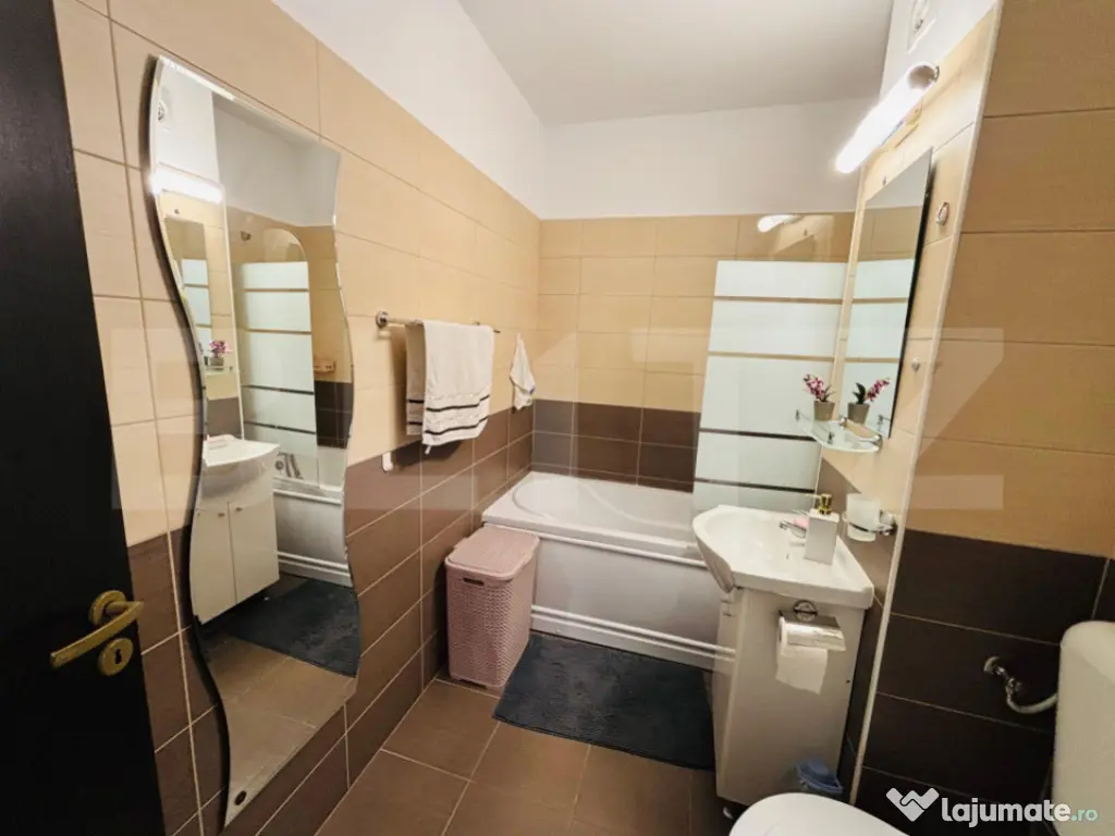 Studio premium 2 camere, parcare inclusă în Sânpetru 