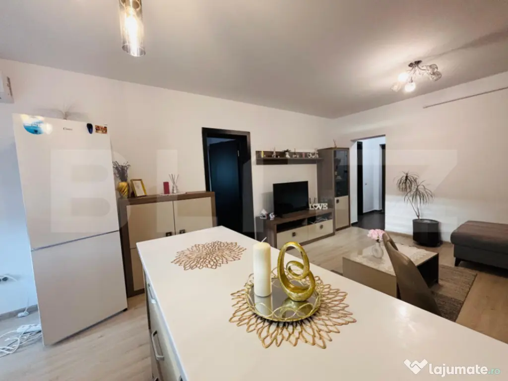 Studio premium 2 camere, parcare inclusă în Sânpetru 