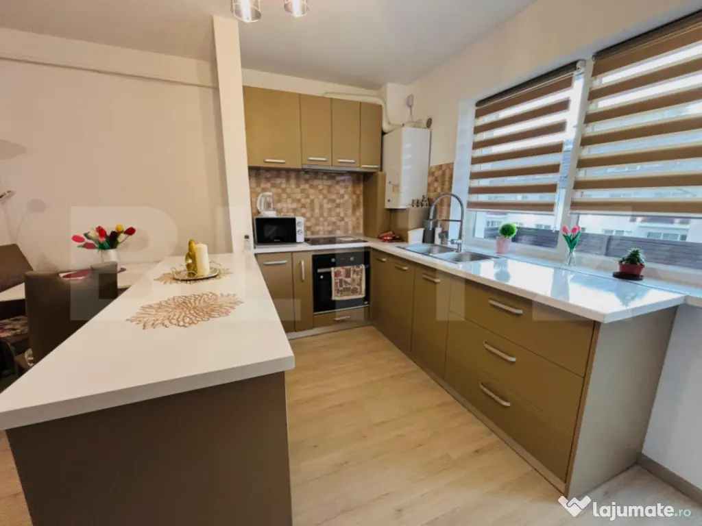 Studio premium 2 camere, parcare inclusă în Sânpetru 