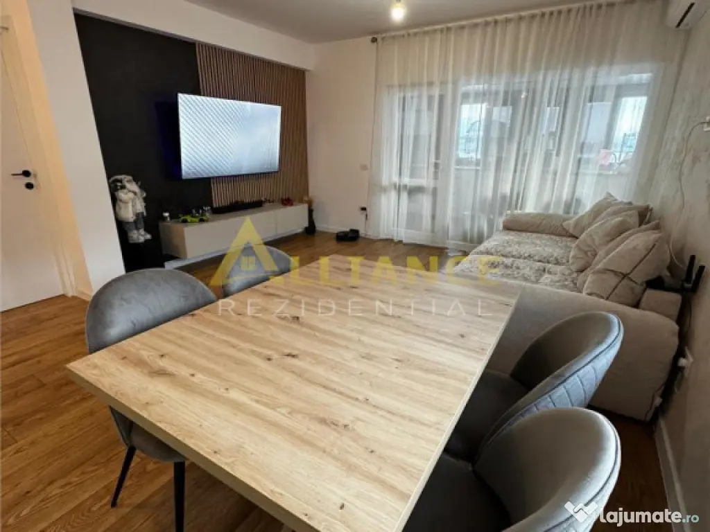 Mobilata si utilata - cartierul nou- 3 camere - 