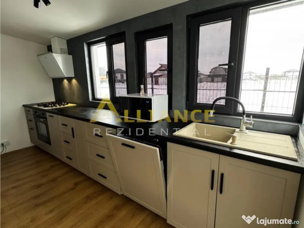 Mobilata si utilata - cartierul nou- 3 camere - 