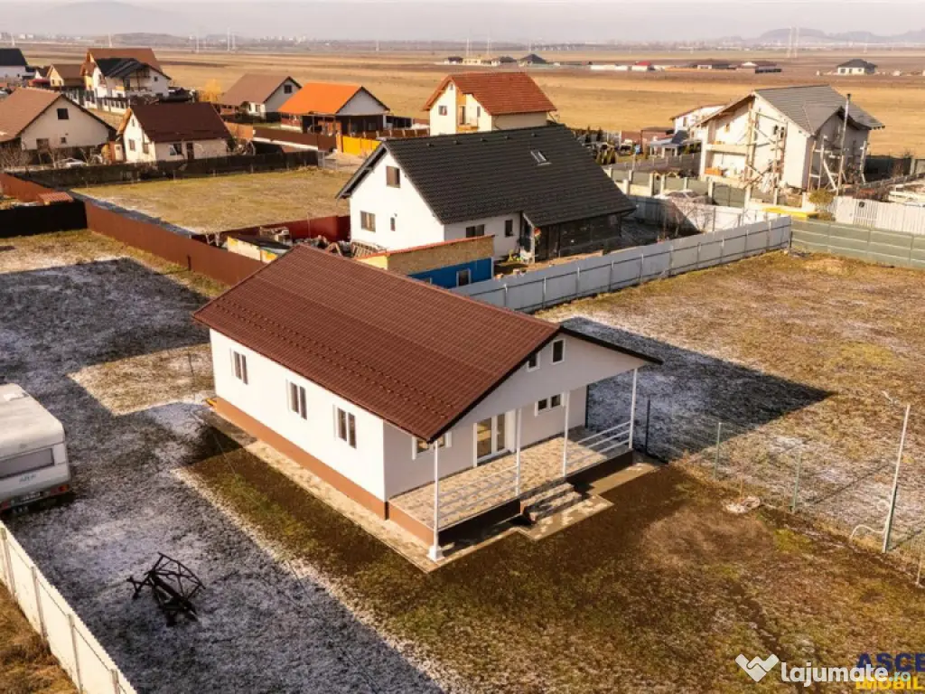 Casa constructie noua, ergonomica si economica, facilitati, 