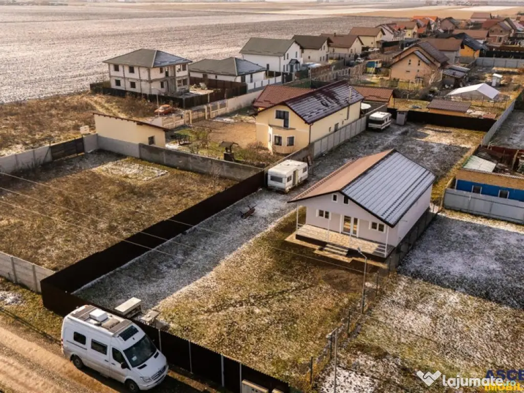 Casa constructie noua, ergonomica si economica, facilitati, 