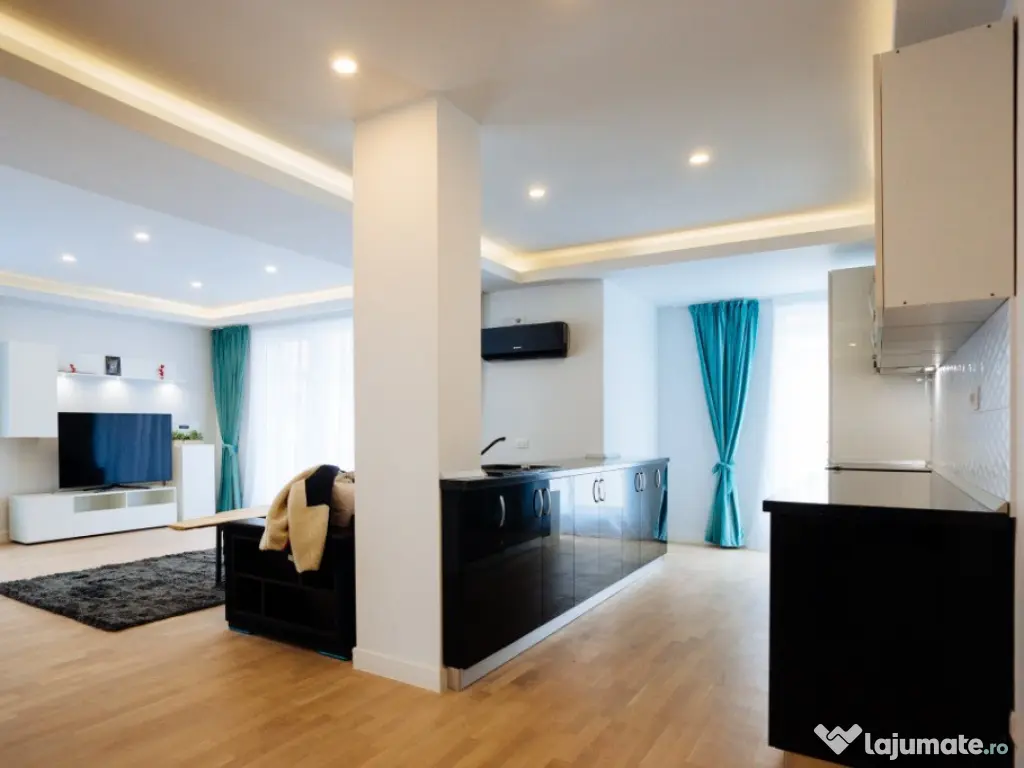 Inchiriere apartament 2 camere 74mp zona Rond OMV Pipera 