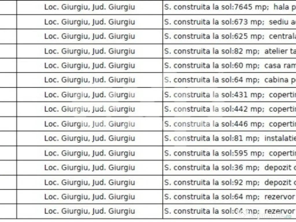 Imobil industrial, logistic si administrativ de vanzare – 