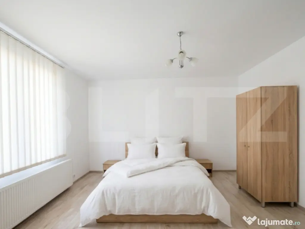 Apartament 1 camera, 40 mp2, parcare, zona: semicentrala