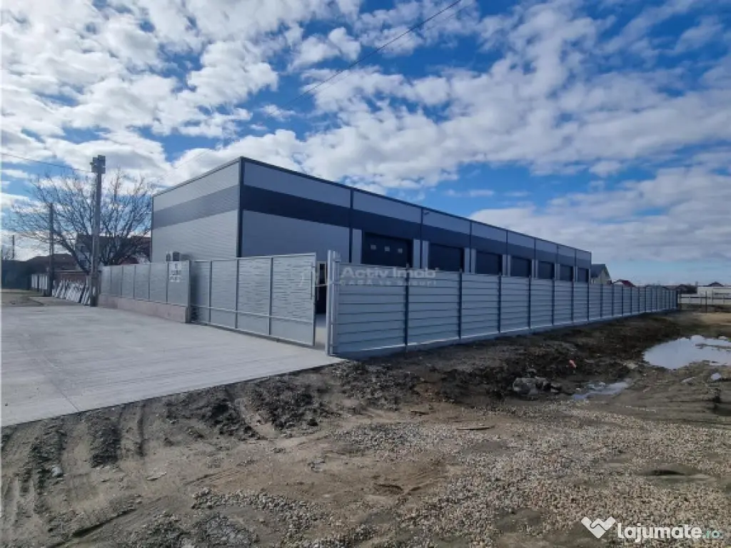 3 Hale metalice noi 2026 suprafata 550mp-fiecare 