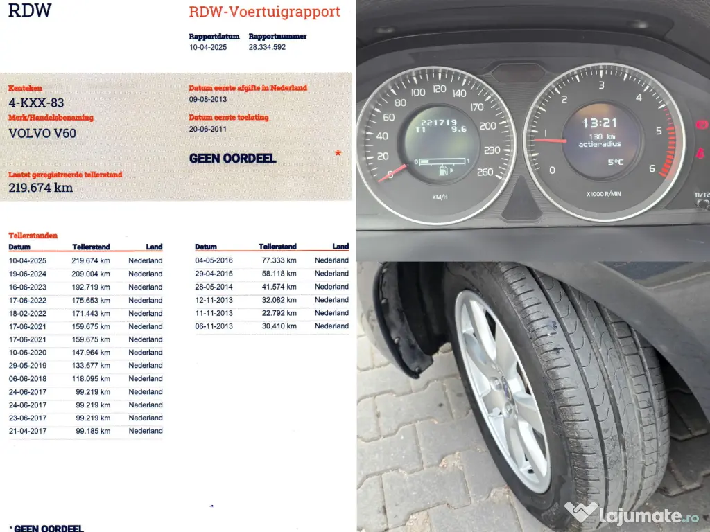 Volvo V60 Diesel, incalzire scaune, Navi, Carlig 
