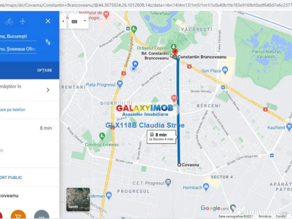 Apartament 2 camere BRANCOVEANU - ALEEA DOROHOI 