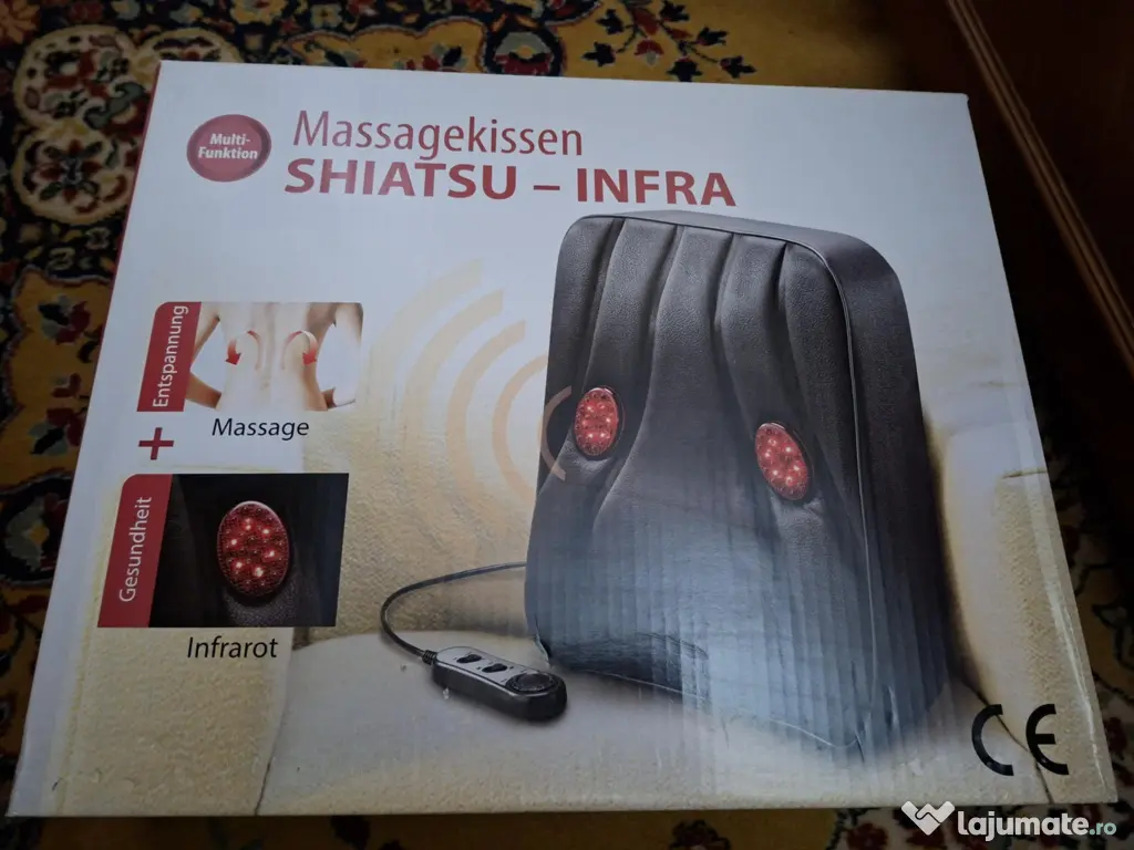 Perna de masaj Shiatsu cu infrarosu 