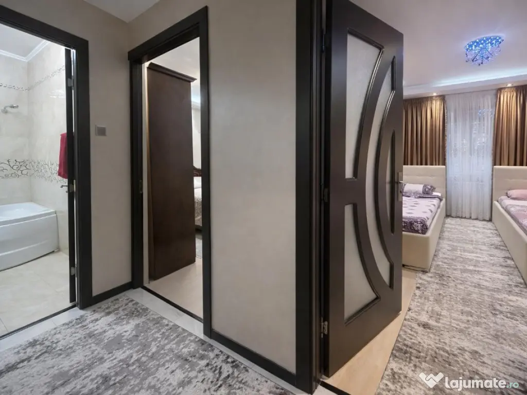 Apartament decomandat, 3 camere, 2 bai, spatios, finisaje premium! 