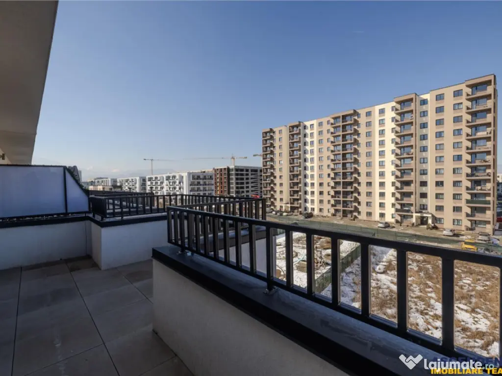 Apartament 2 camere,tip penthouse,mobilat, utilat,2 terase,1 