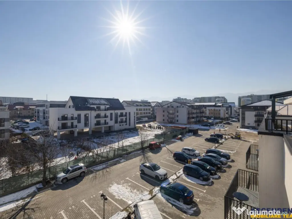 Apartament 2 camere,tip penthouse,mobilat, utilat,2 terase,1 