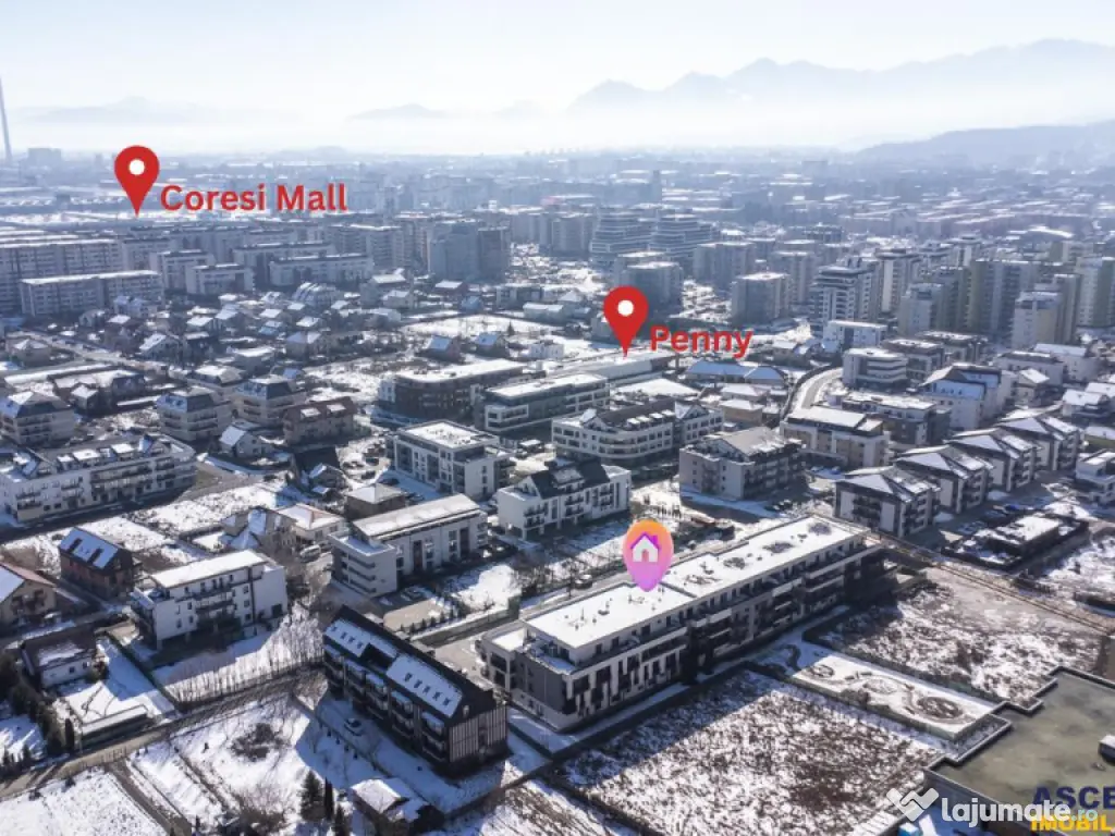 Apartament 2 camere,tip penthouse,mobilat, utilat,2 terase,1 