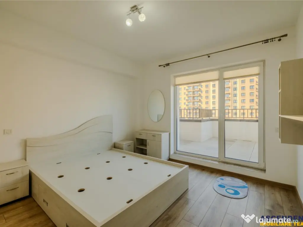 Apartament 2 camere,tip penthouse,mobilat, utilat,2 terase,1 