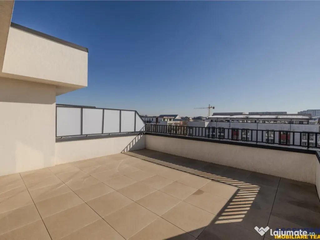 Apartament 2 camere,tip penthouse,mobilat, utilat,2 terase,1 