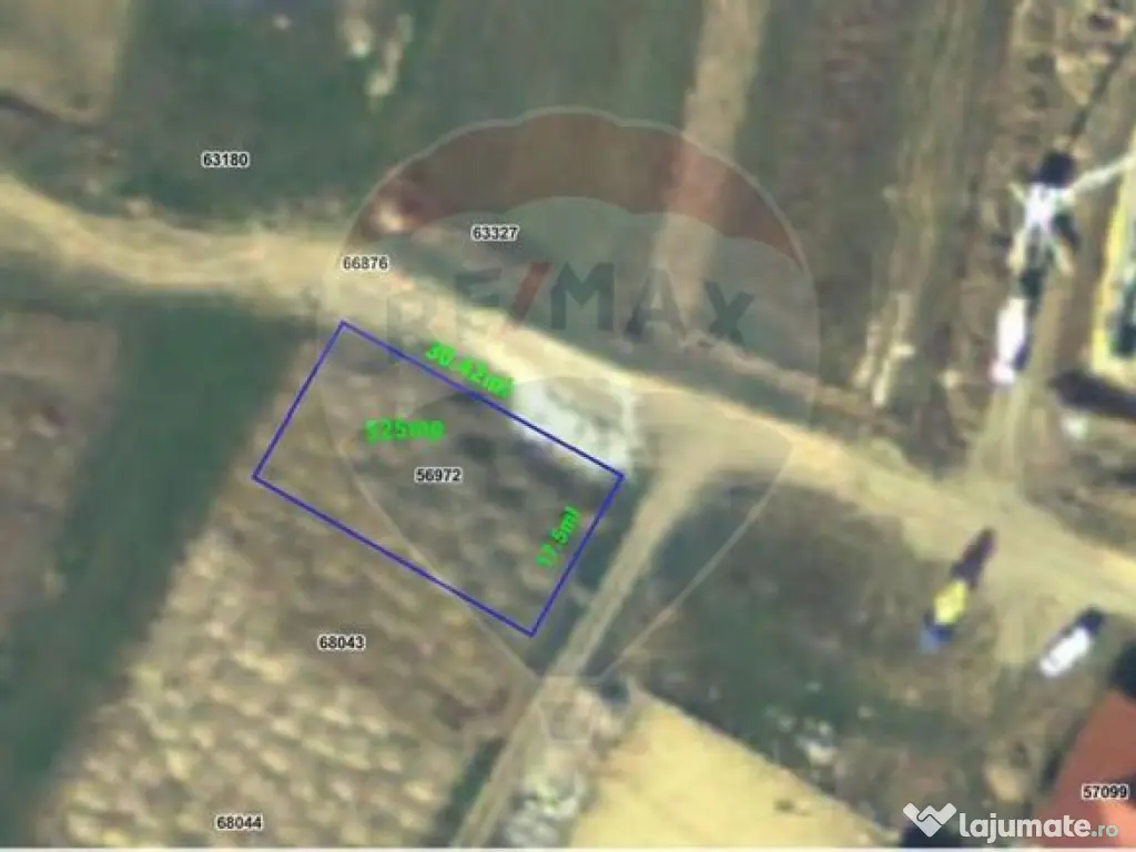 Teren 525mp Sanmartin / Aleea Principala 