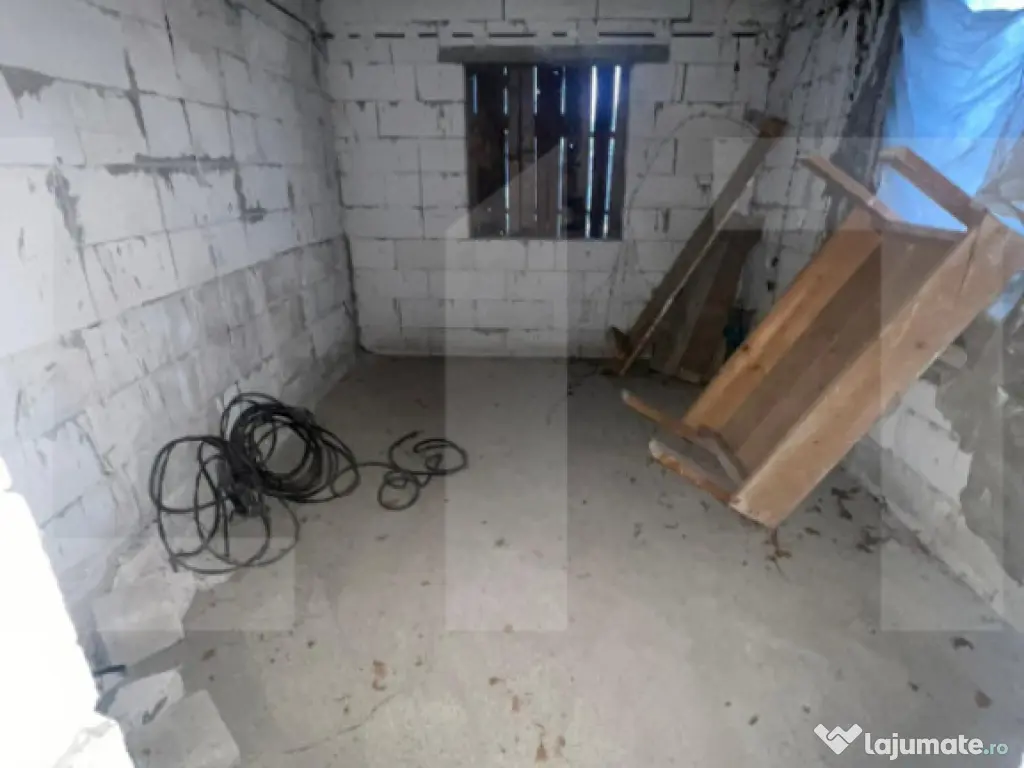 !Casă P+1 cu 142 mp utili și 500 mp teren – 3 dormitoare 