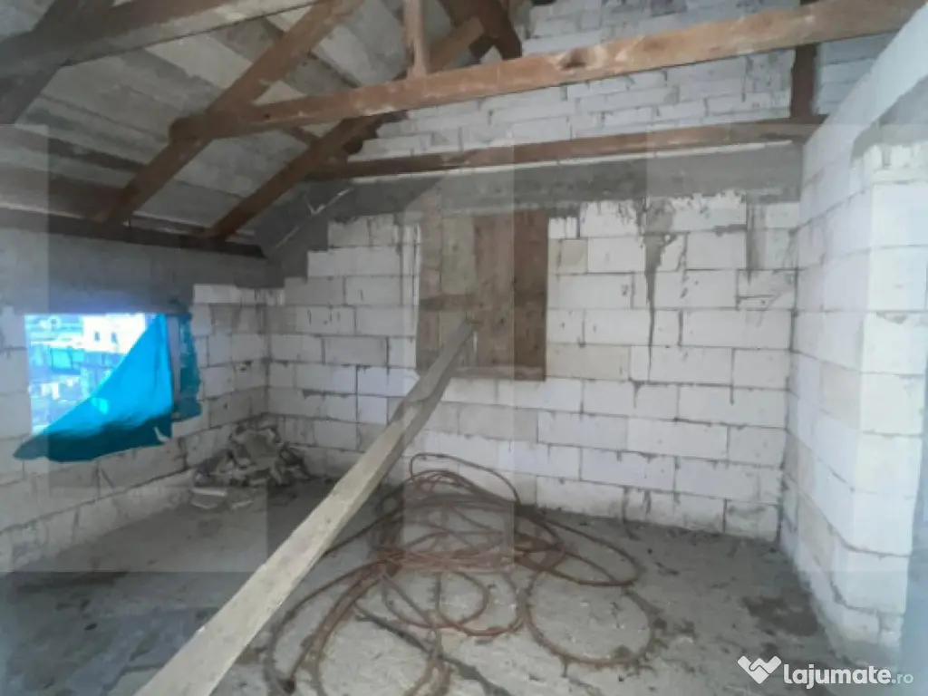 !Casă P+1 cu 142 mp utili și 500 mp teren – 3 dormitoare 