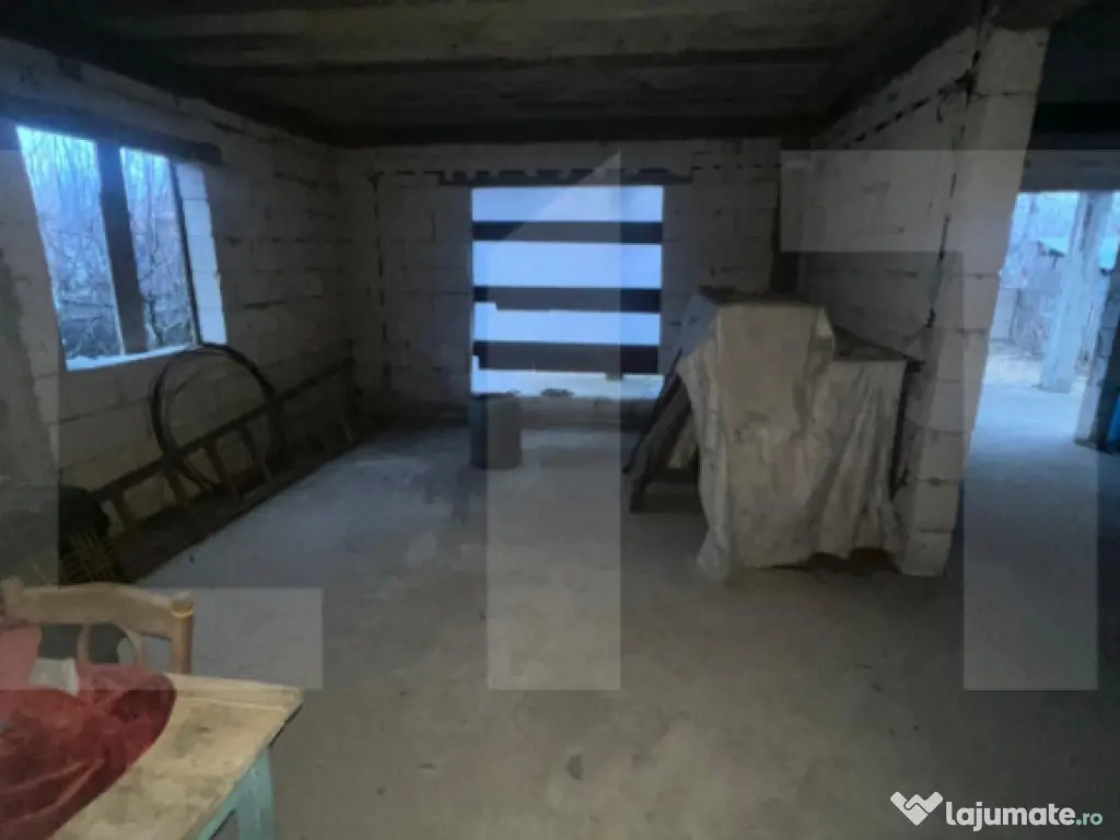 !Casă P+1 cu 142 mp utili și 500 mp teren – 3 dormitoare 