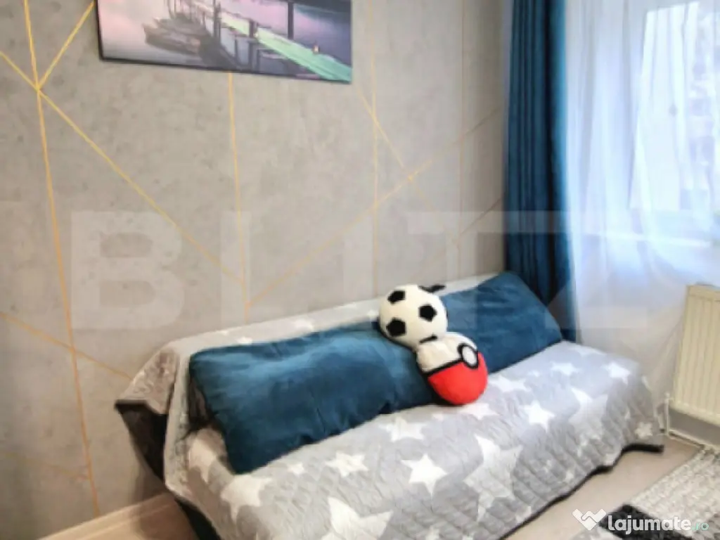 Apartament cu 3 camere, 69 mp, renovat, parcare, parter inal 