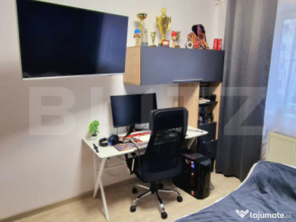 Apartament cu 3 camere, 69 mp, renovat, parcare, parter inal 