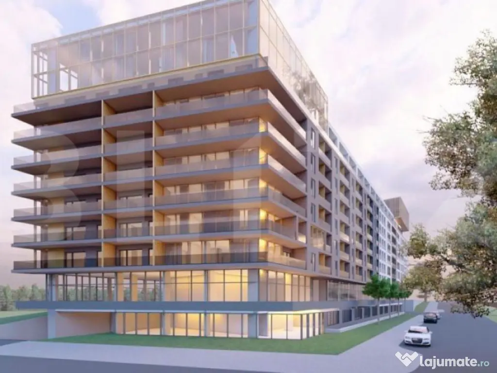 Ap 2 cam 58mp, tip Penthouse pe 2 niveluri, 2 Terase 16mp. 