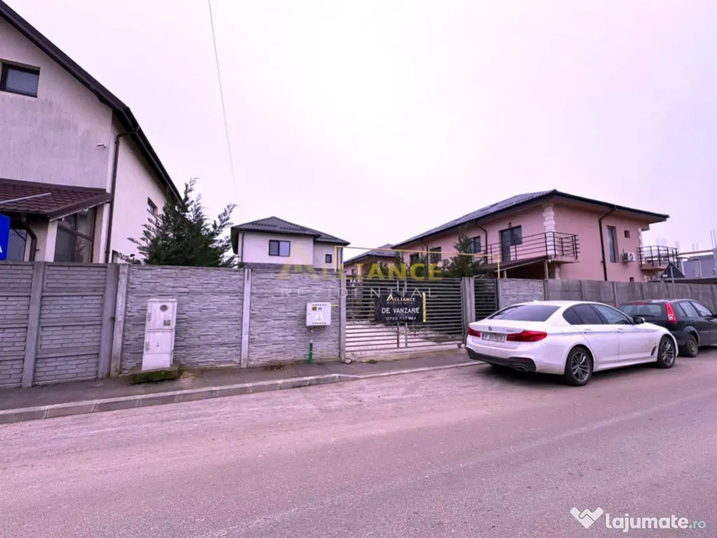 {TEREN 566 MP} Vila Individuala P 1 cu 4 camere - 3 bai - 15