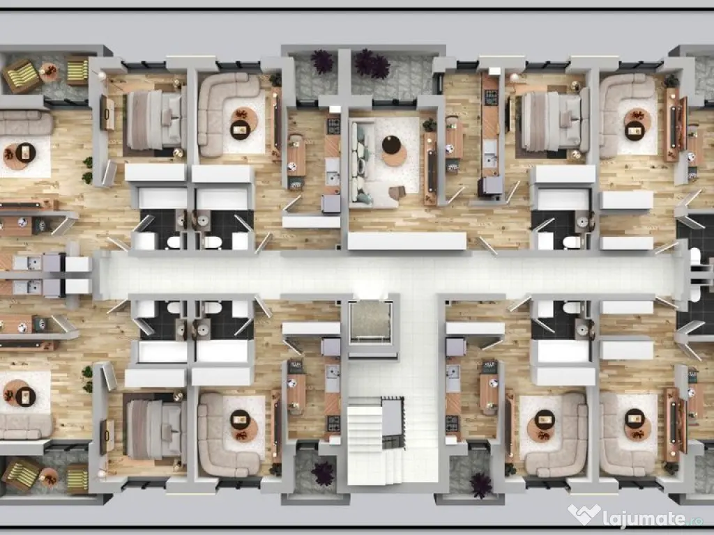 Garsoniera in zona Militari Residence finalizare aprilie ...