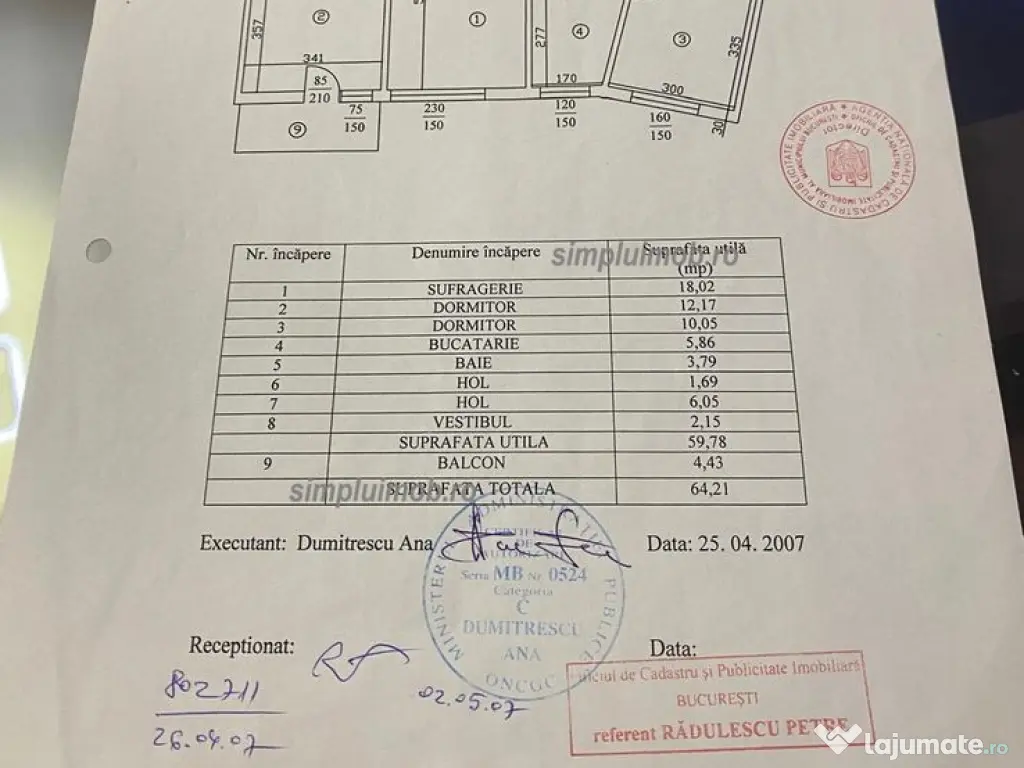 Metrou 1 Decembrie Apartament 3 Camere Mobilat si Utilat 