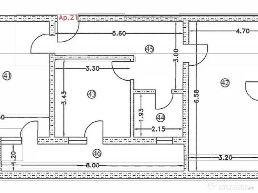 Apartament 3 camere de vanzare – Popesti-Leordeni 