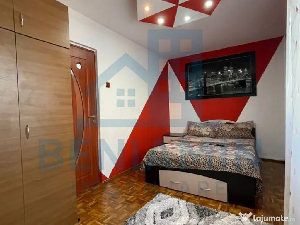 Apartament 2 camere - centrala - mobilat utilat etajul 3 ... 