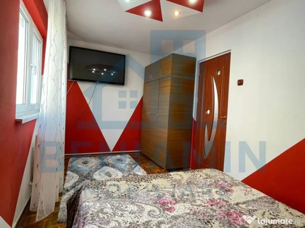 Apartament 2 camere - centrala - mobilat utilat etajul 3 ... 