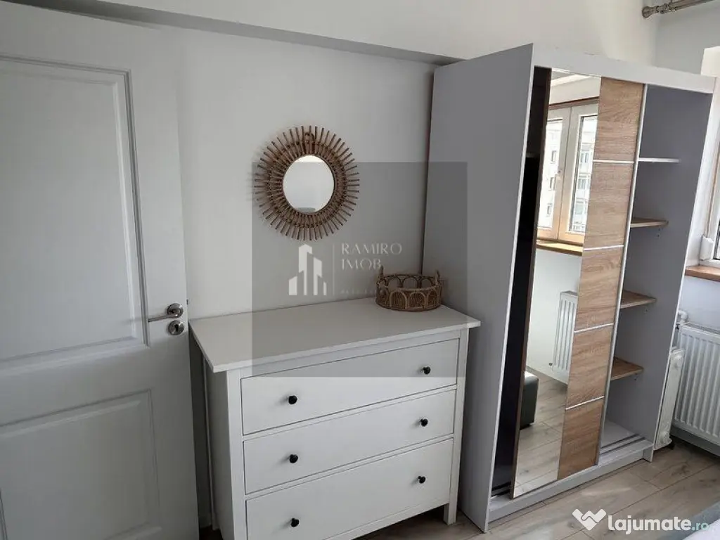 2 camere Decomandat - Metrou Titan la 3 Minute 