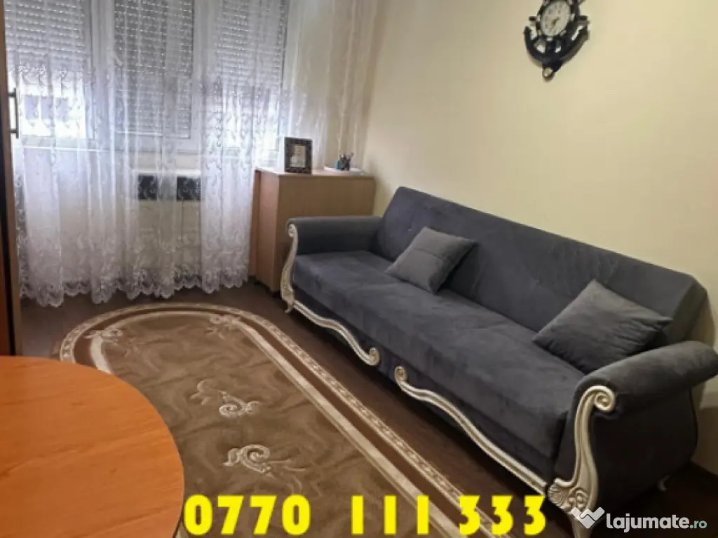 Apartament 2 camere confort 2, Viziru 2, mobilat utilat. 