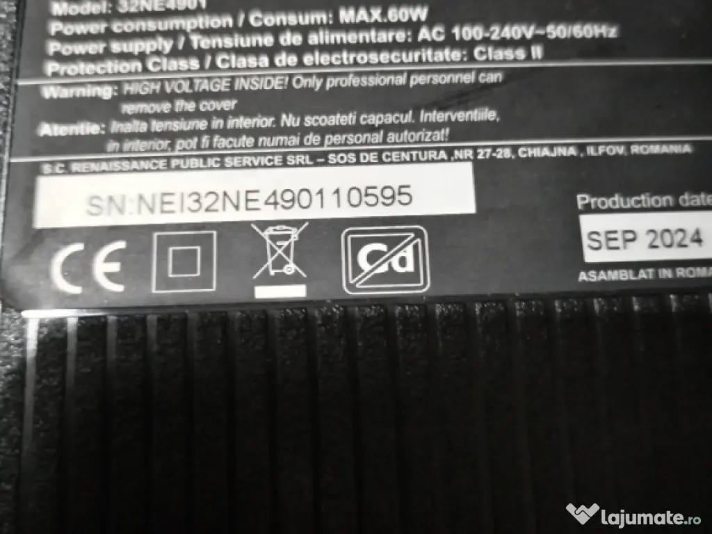 dezmembrez led tv NEI 32ne4901