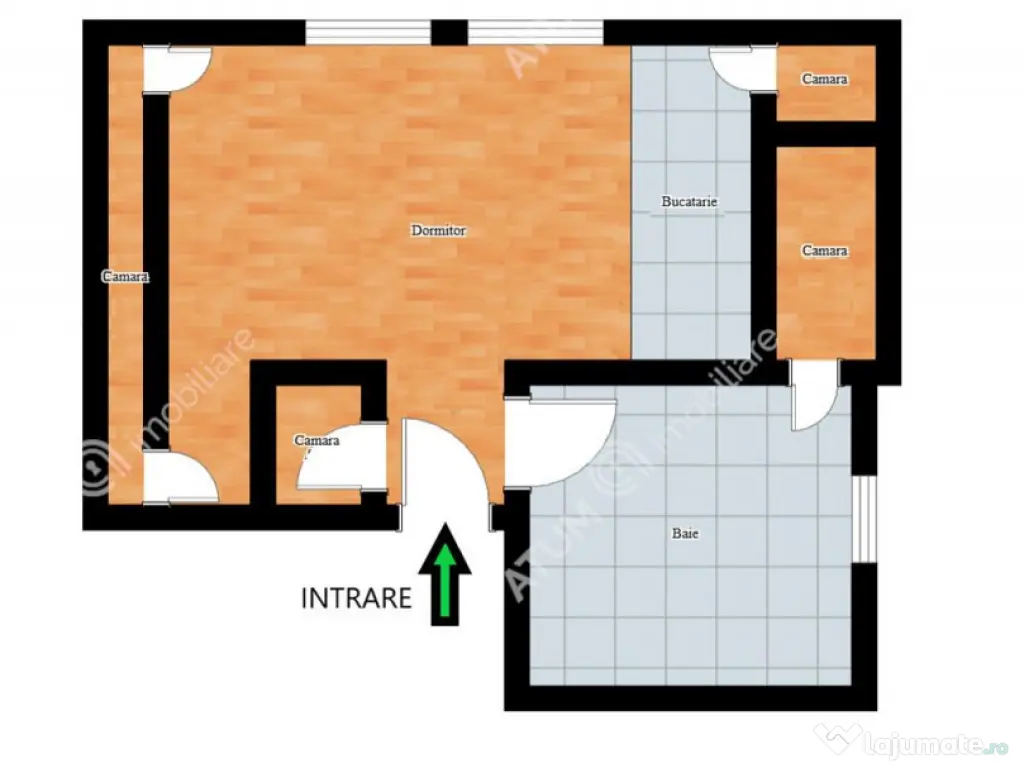 Garsoniera cu loc de parcare in cartierul Arhitectilor din S 