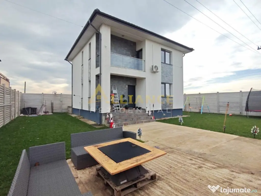 Vila Individuala - mobilata/utilata - 4 camere - 120 mp util 