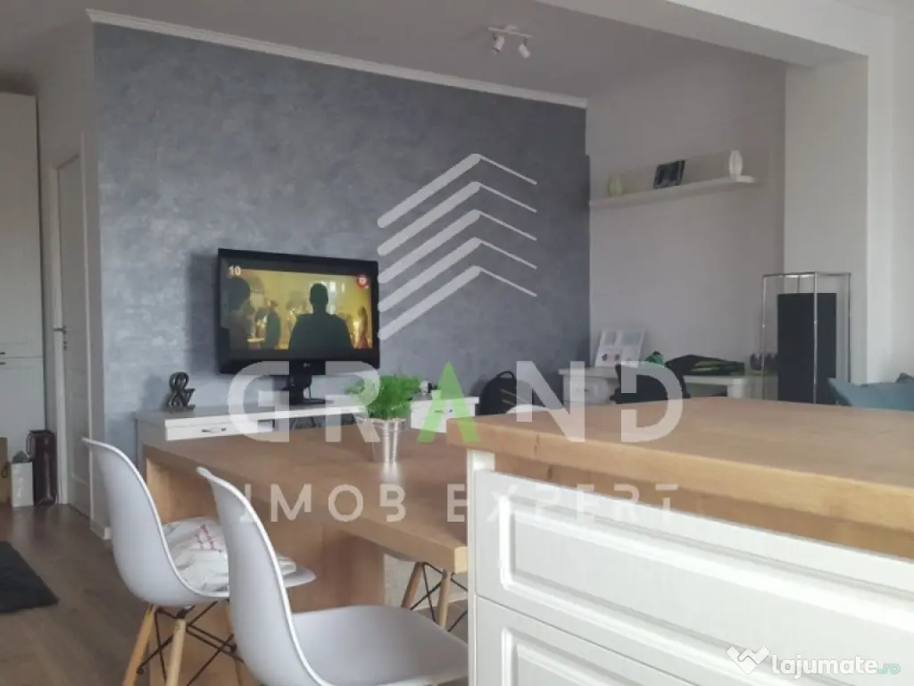 2 camere | 56 mp+balcon 12 mp | Parter înalt | Complex Lumi 