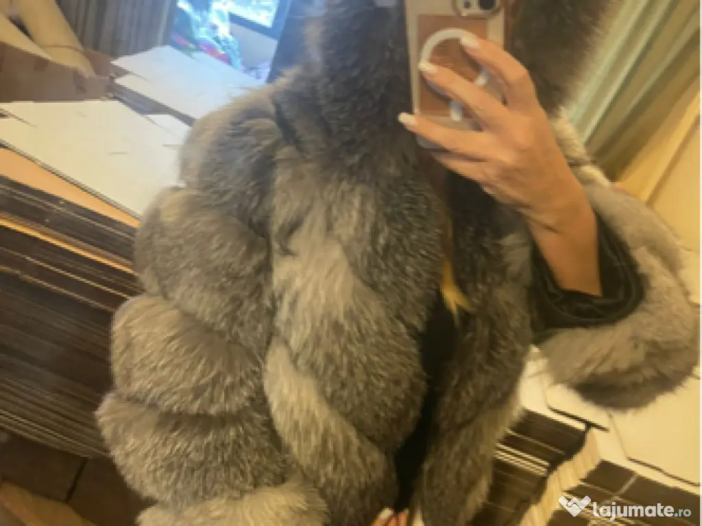 Blană naturală 3 în 1 