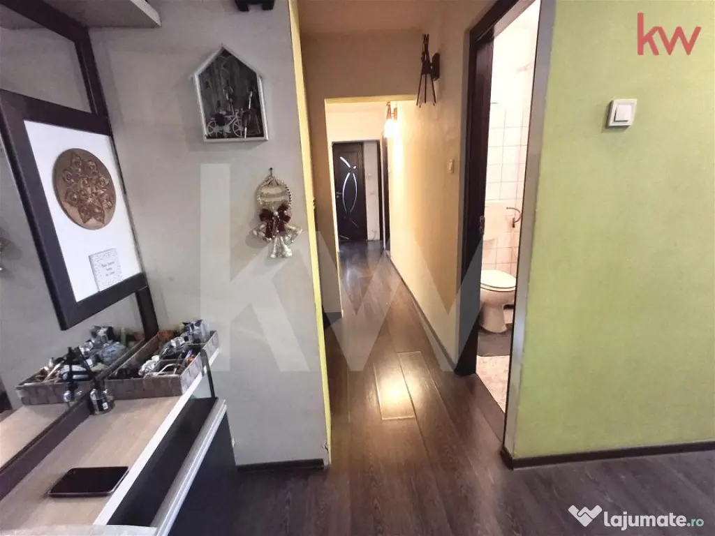 ✨ Apartament 3 camere luminoase – locație excelentă, 1 