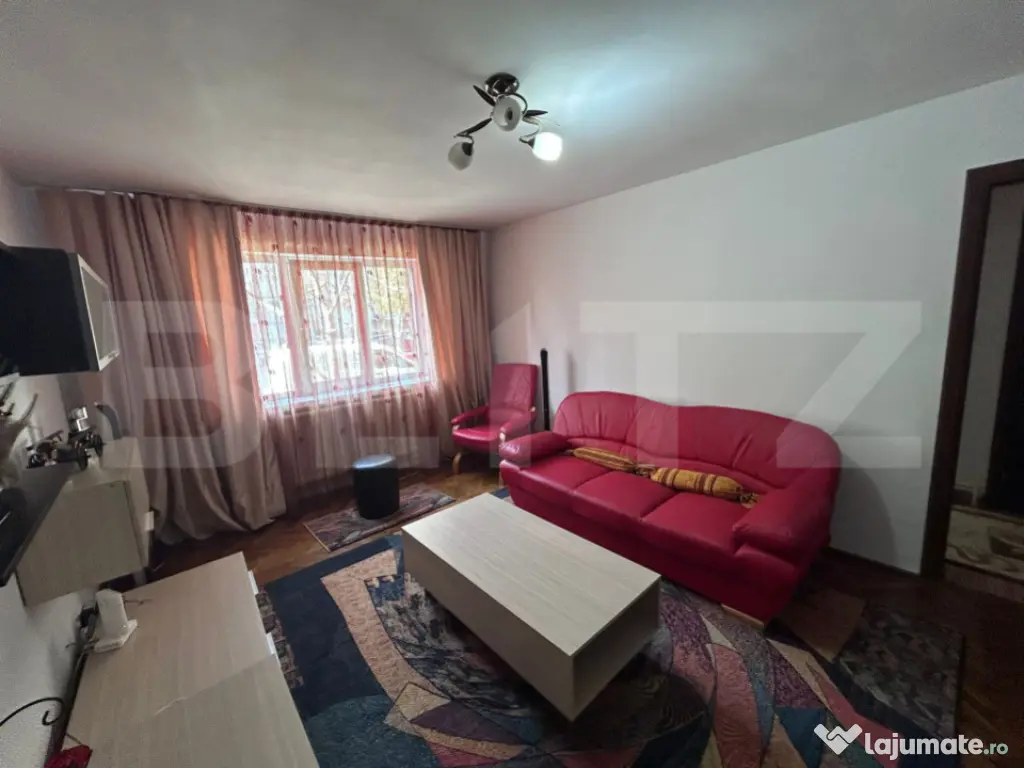 Apartamet cu 2 camere, circular, parter, cartier Cornitoiu 