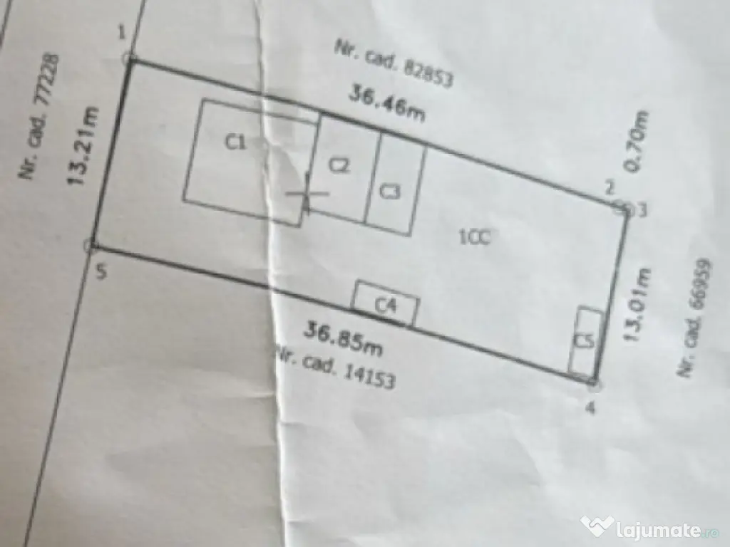 Casa + teren, Zona Mioritei - Bacau 