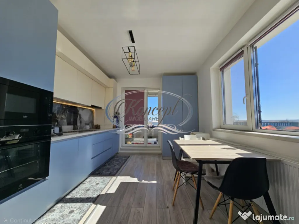Apartament modern cu terasa panoramica in cartierul Iris 