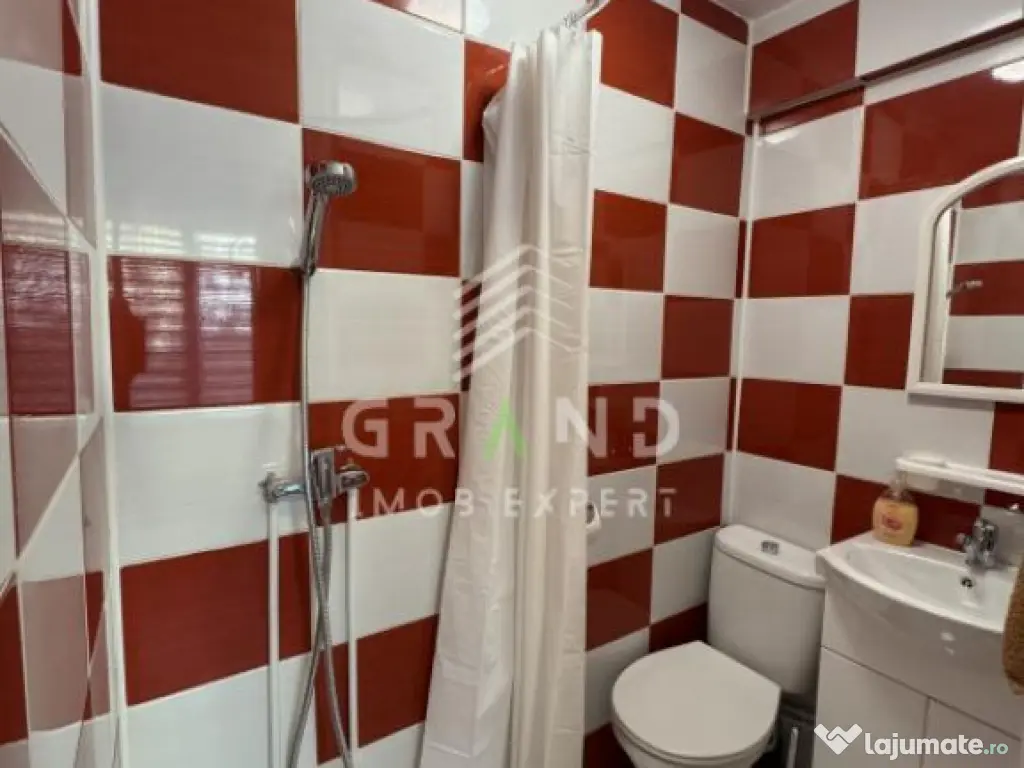 Garsonieră renovată complet | 12 mp | Etaj 1 | Mobilier p 