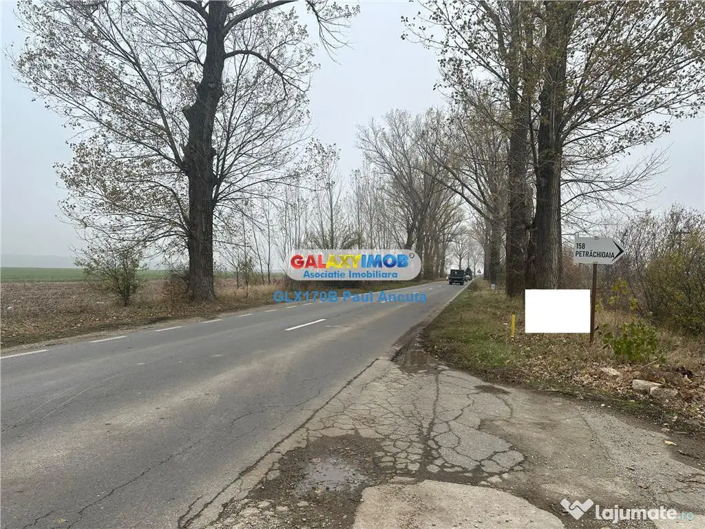 Teren la sosea Afumati Petrachioia 29500 mp pentru Industria 