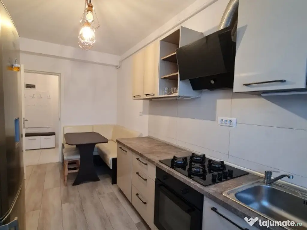 Ap. 1 cam bloc nou Tătărași - 2 Băieți, mobilat modern, etajul 1 