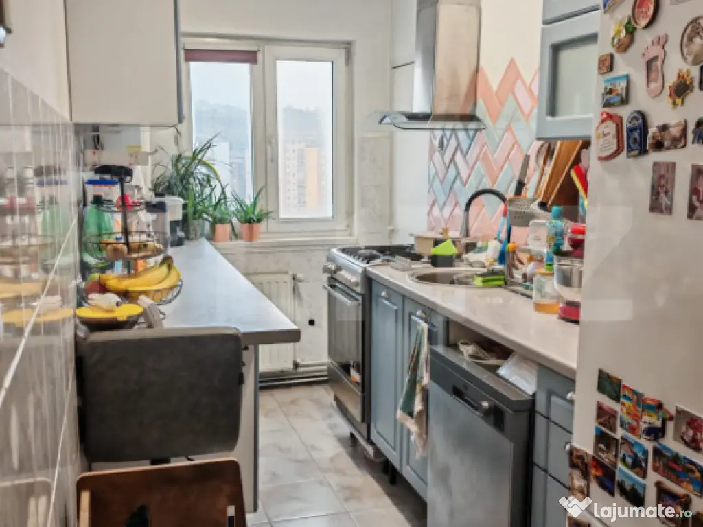 Apartament 2 camere, 58 mp, zona Dambu