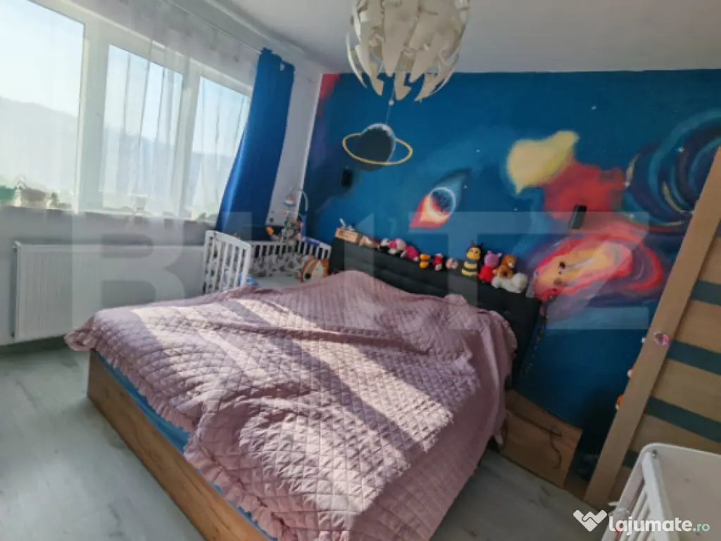 Apartament 2 camere, 58 mp, zona Dambu